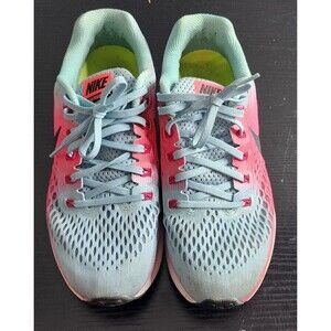 Women Nike Zoom Sneakers Shoes White Pink Size 9.5 800560-406